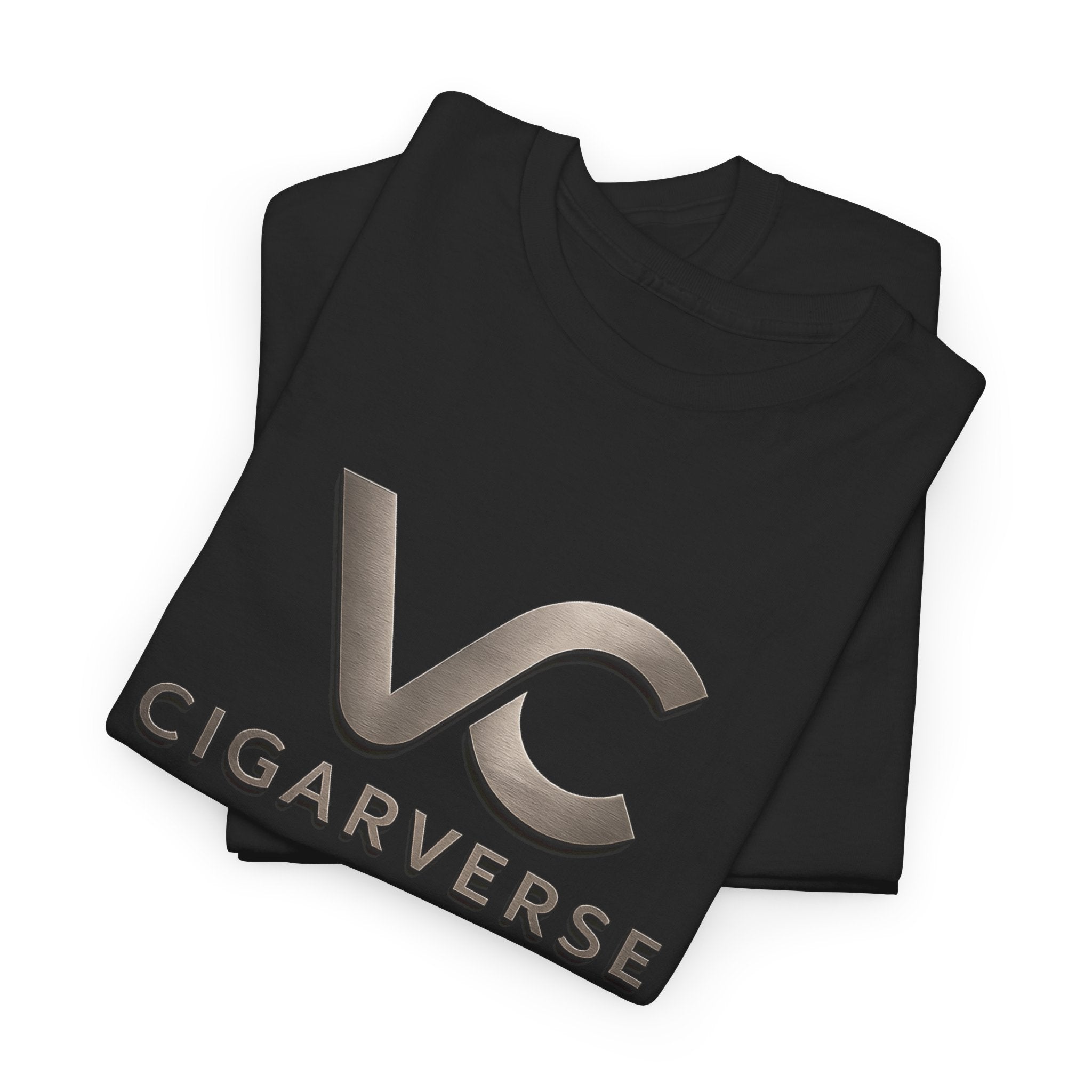 Unisex Gunmetal Logo CIGARVERSE T-Shirt