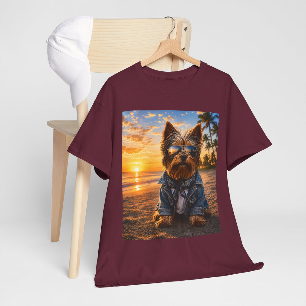 Yorkshire Terrier Photo Tee — Cute Yorkie Graphic T-Shirt