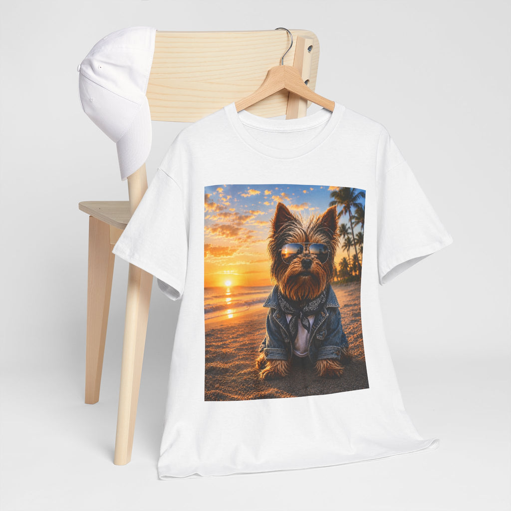 Yorkshire Terrier Photo Tee — Cute Yorkie Graphic T-Shirt