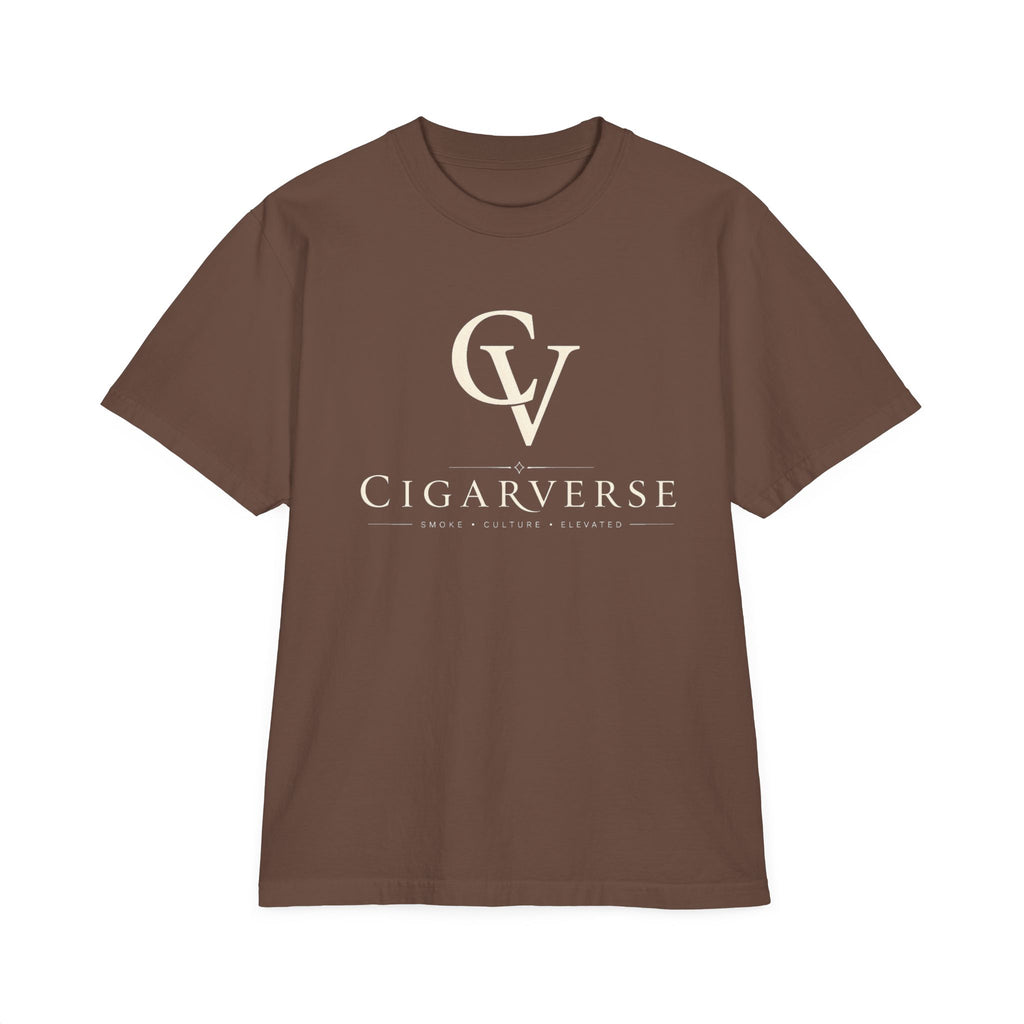 Premium Heavyweight “Cream Logo” Cigarverse T-Shirt