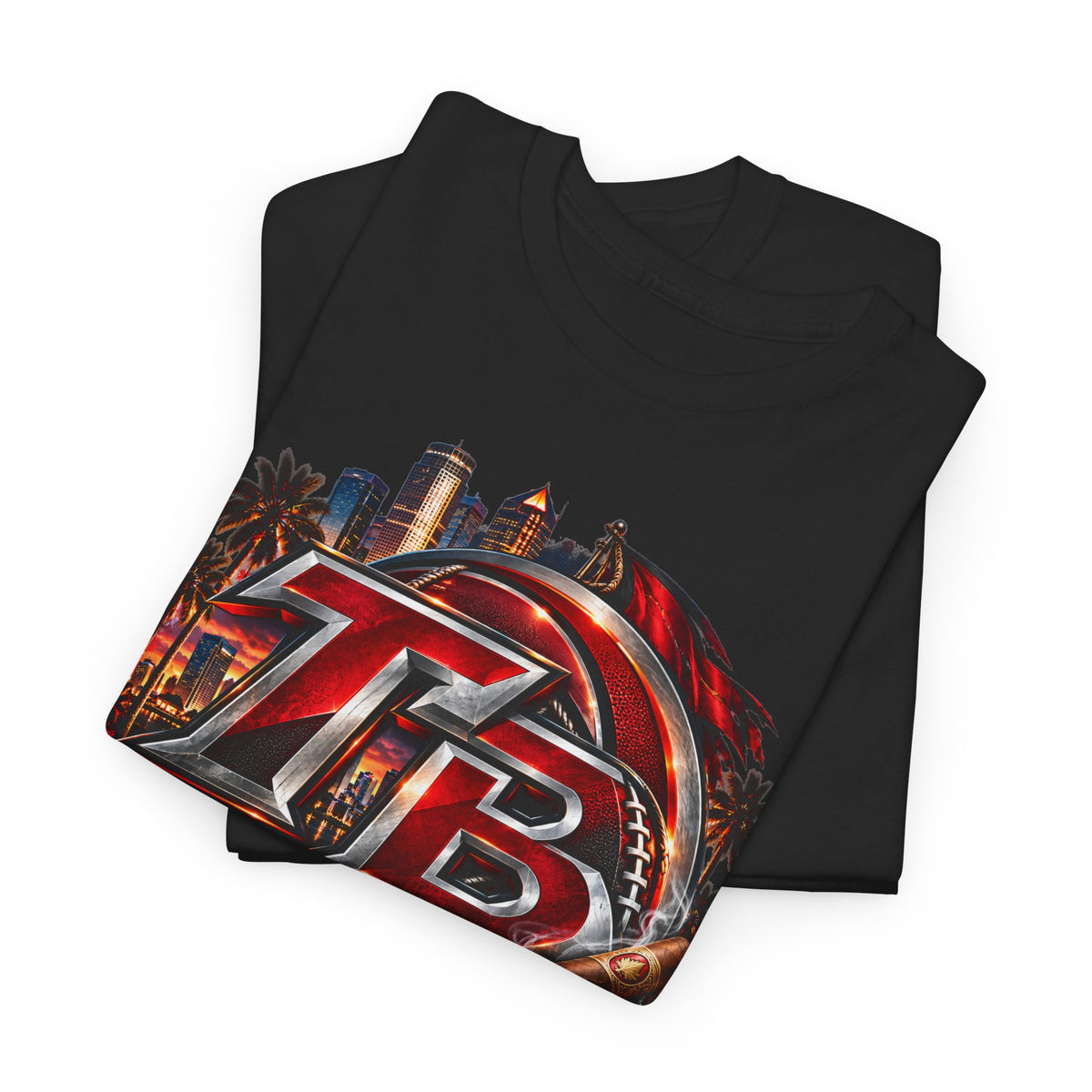 T-Shirt – Tampa Bay Racing Tropical Palm Graphic