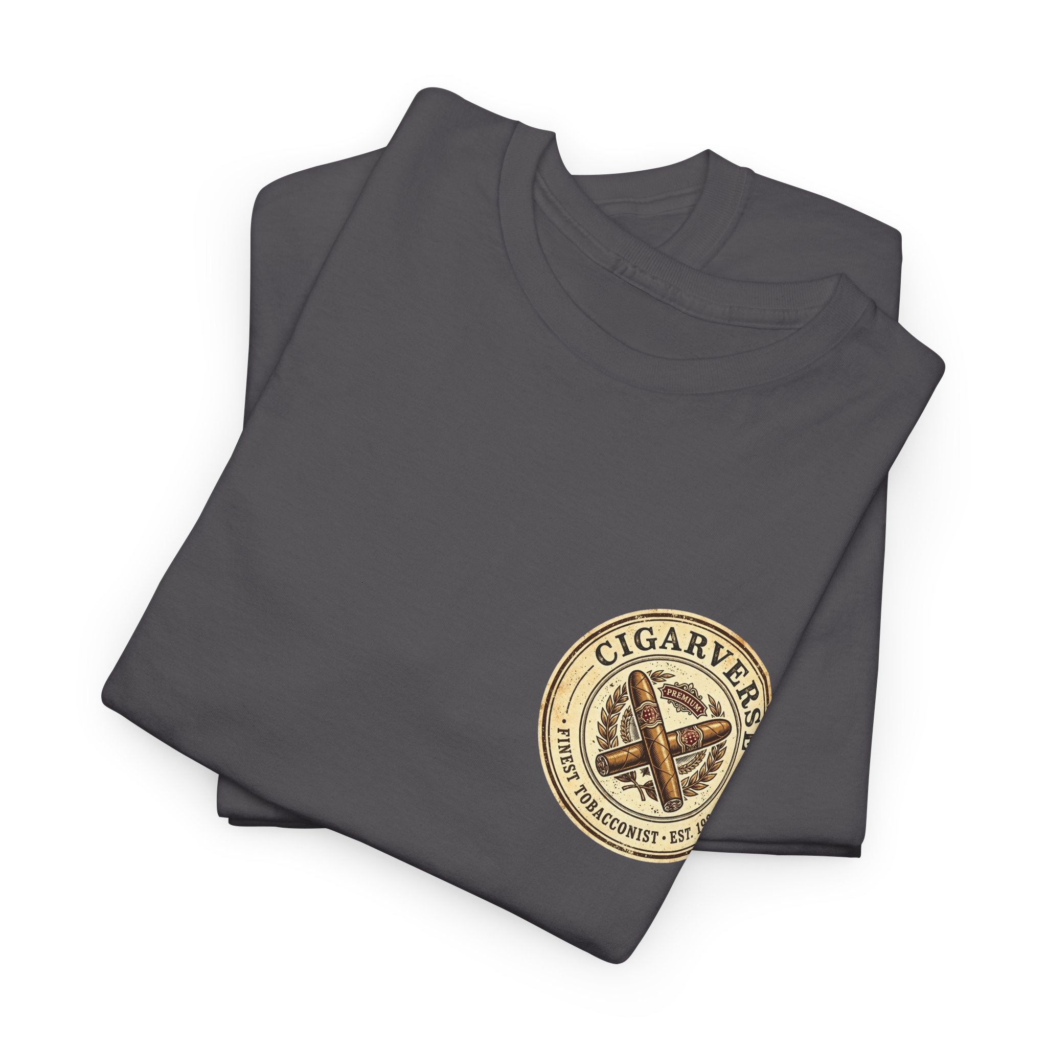 Cigarverse Vintage Cigar Club Tee — “Cigarverse Finest Tabacconist”