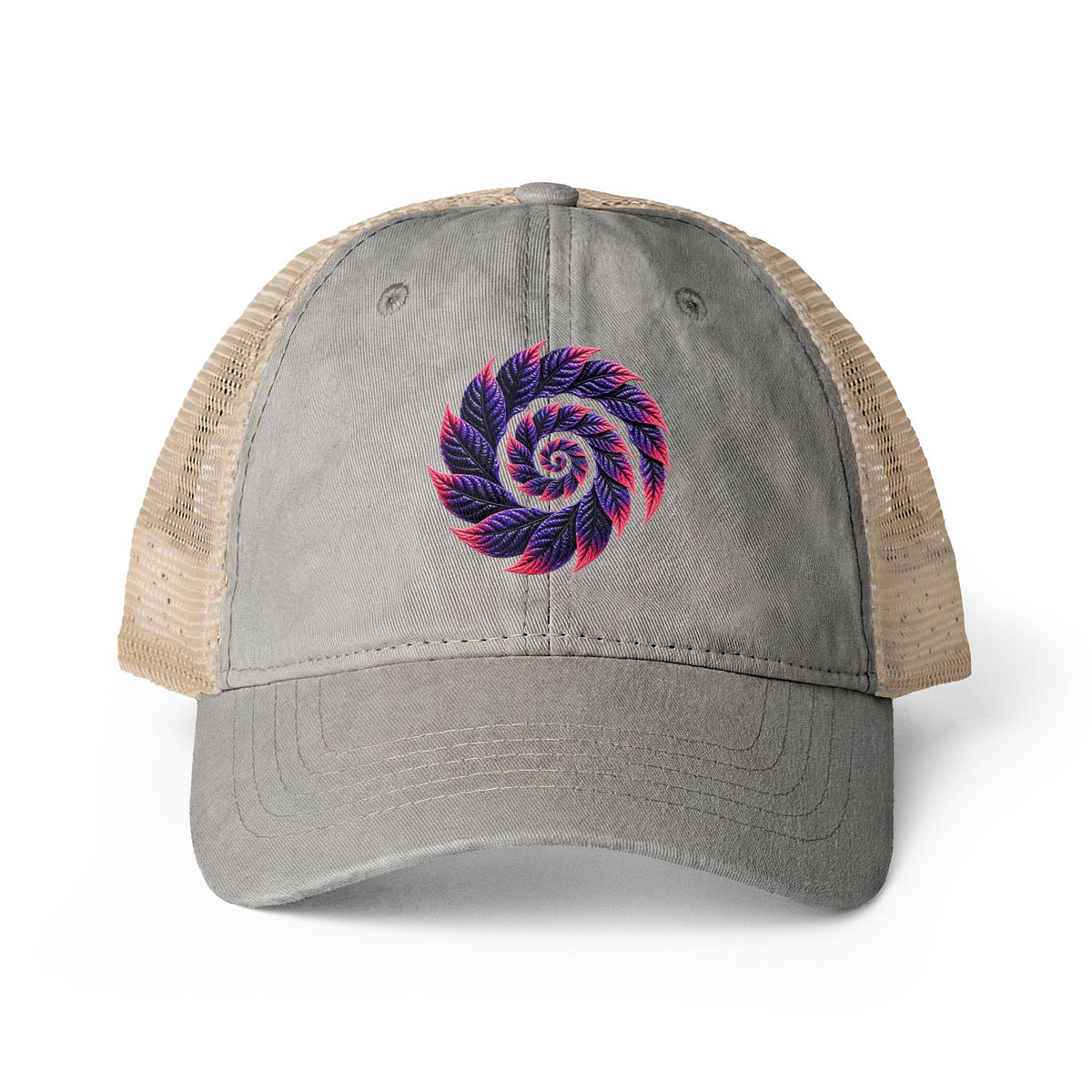 Women's Washed Mesh-Back Cap