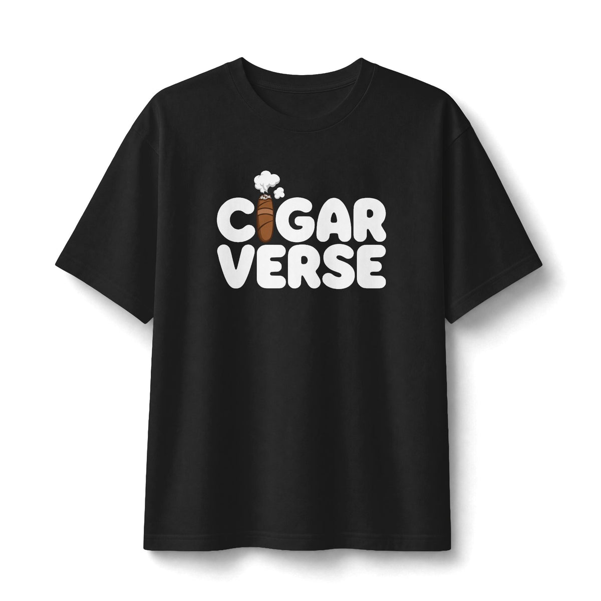 CIGARVERSE T-Shirt — Retro Smoke Graphic Tee for Cigar Lovers