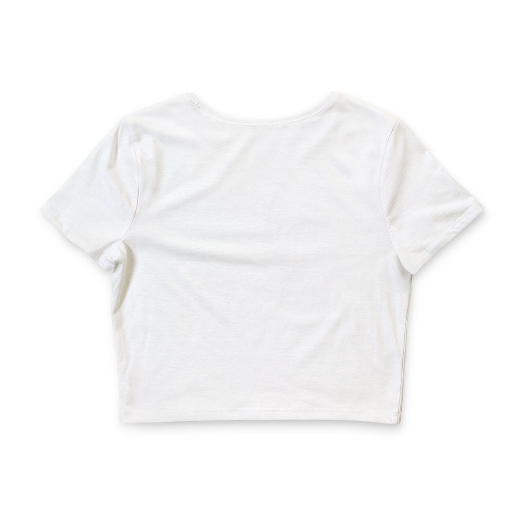 Crop Tee — CigarVerse Logo Women's Casual Crop Top