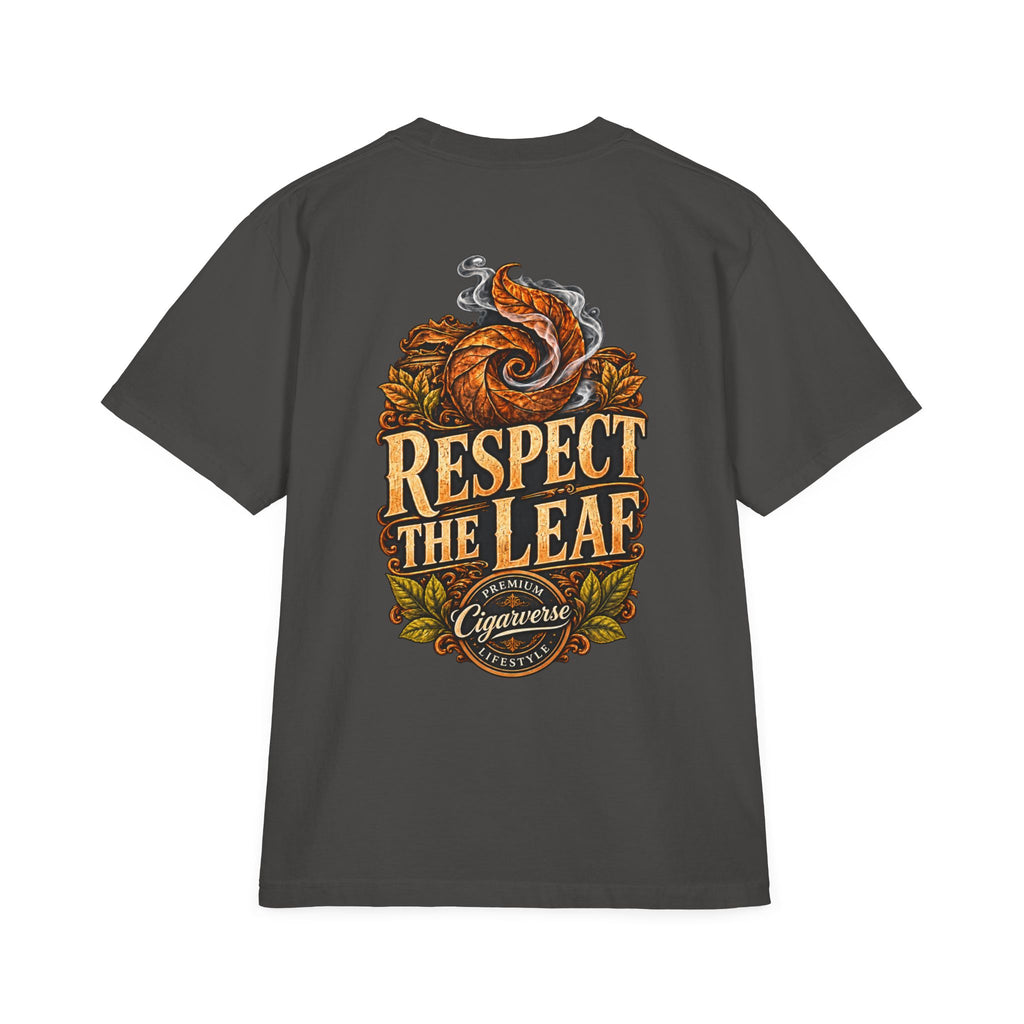 Respect the Leaf Cigar and Tobacco T-Shirt