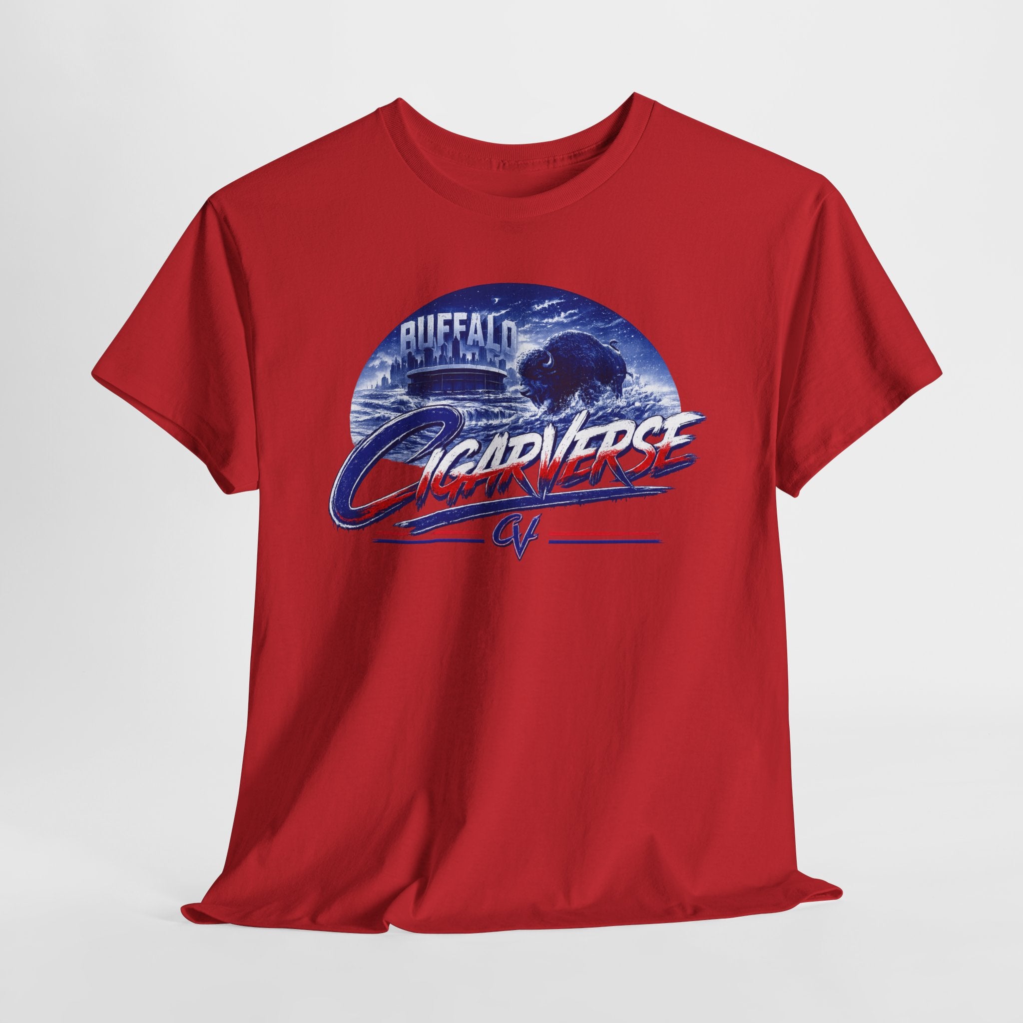 CIGARVERSE Unisex Buffalo Tee — Vintage Football Fan T-Shirt