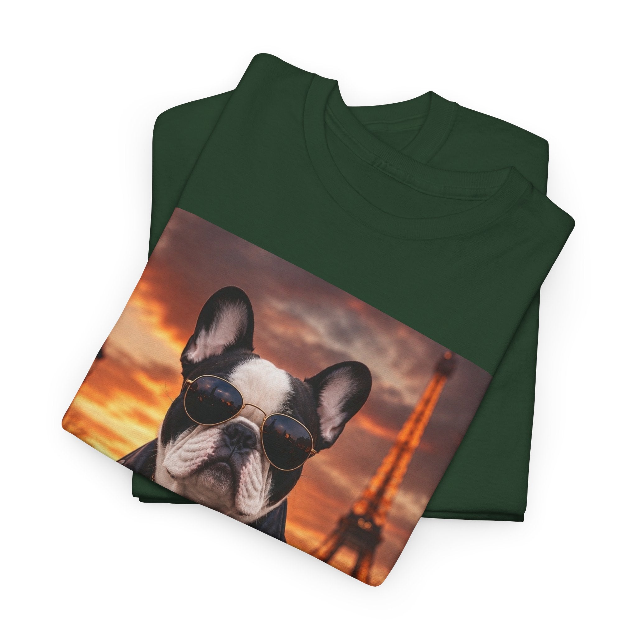 French Bulldog in Paris T-Shirt