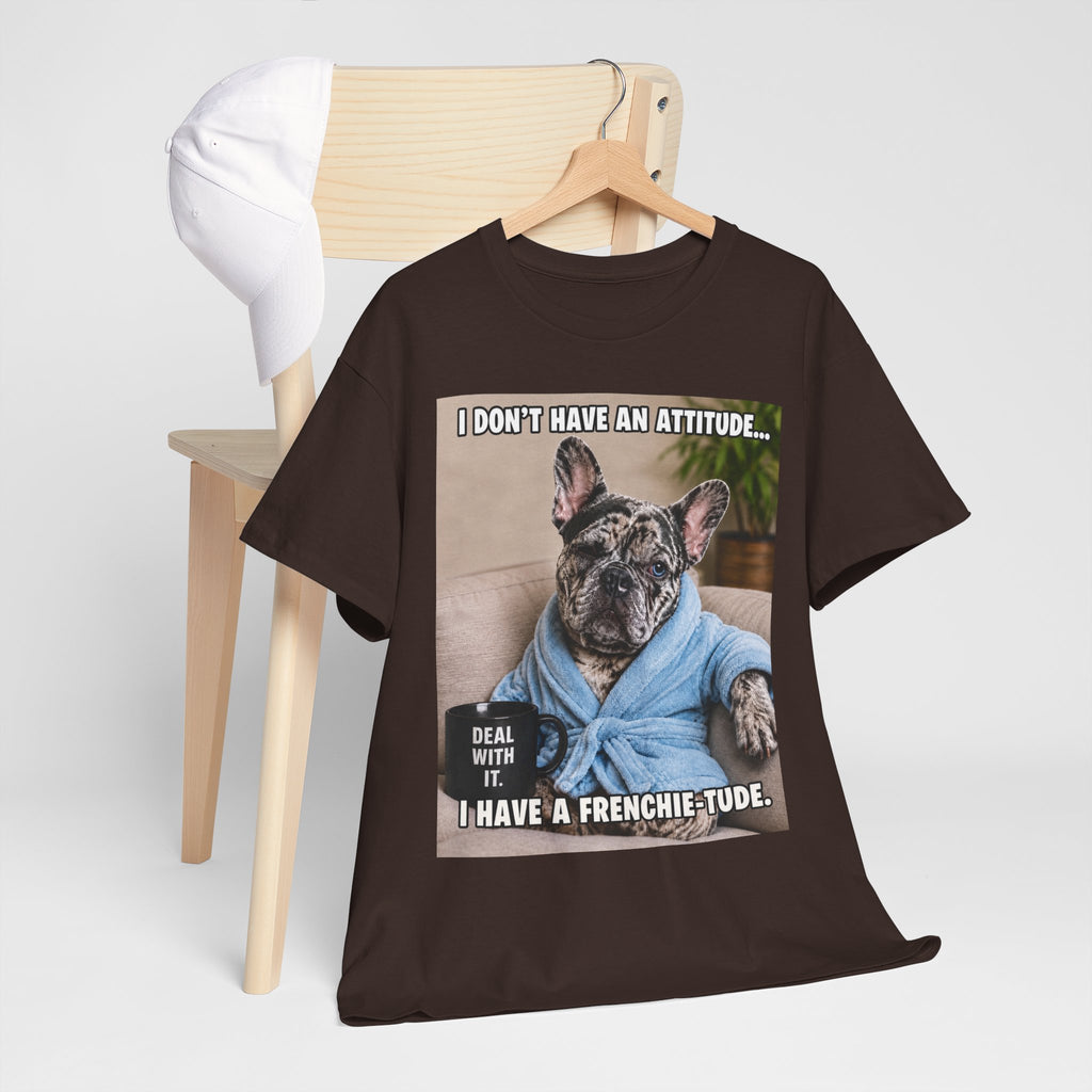 Frenchie Graphic Tee — Cute French Bulldog Design