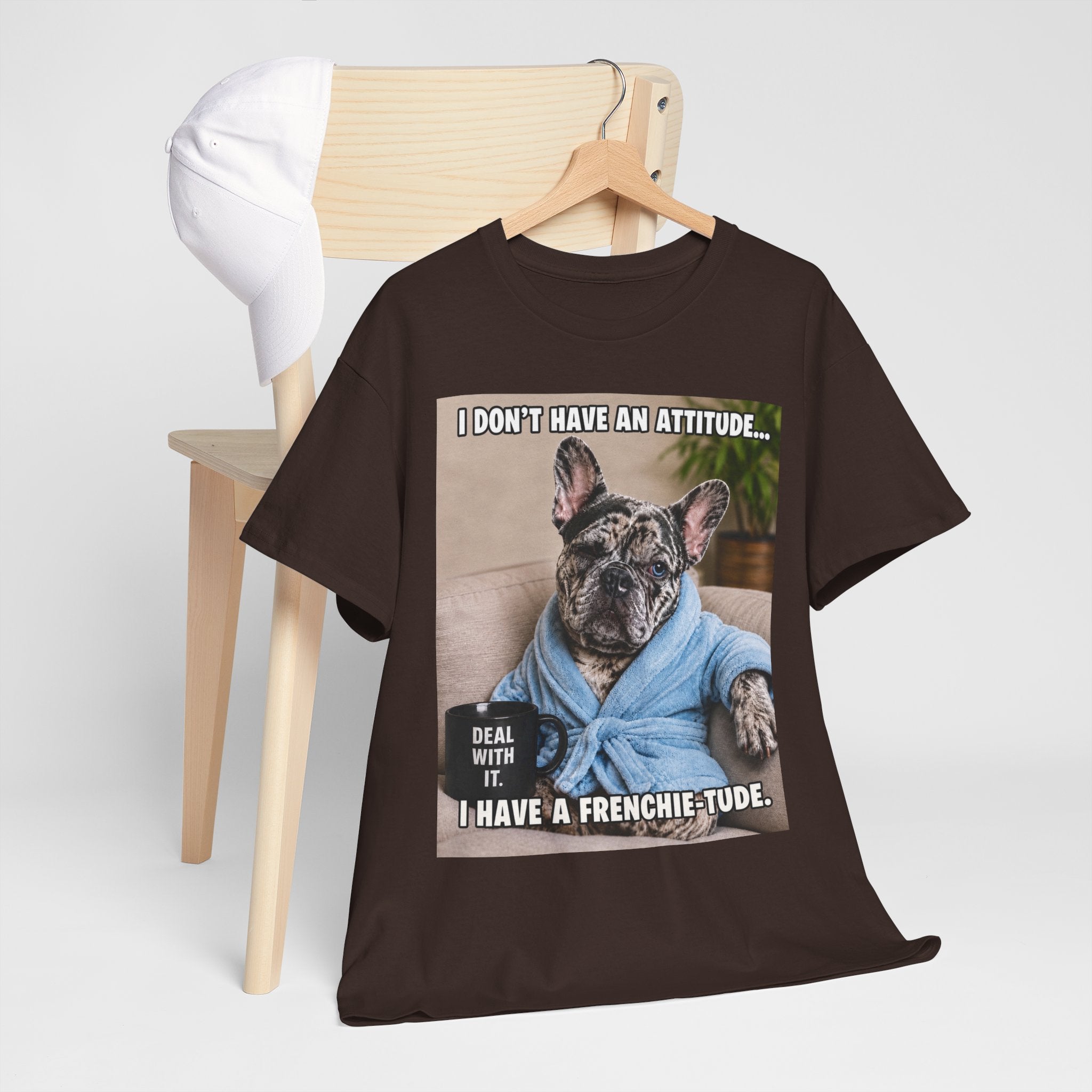 Frenchie Graphic Tee — Cute French Bulldog Design