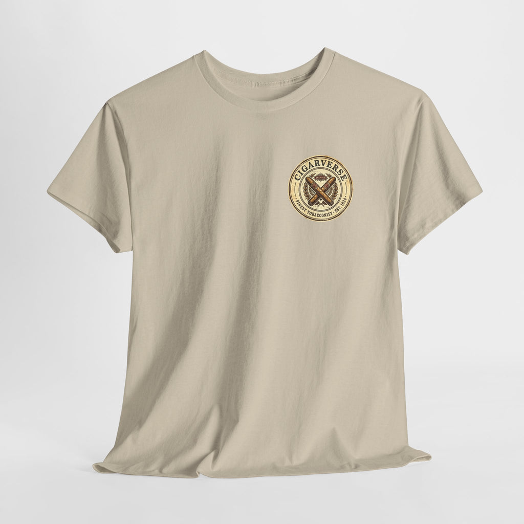 Cigarverse Vintage Cigar Club Tee — “Cigarverse Finest Tabacconist”