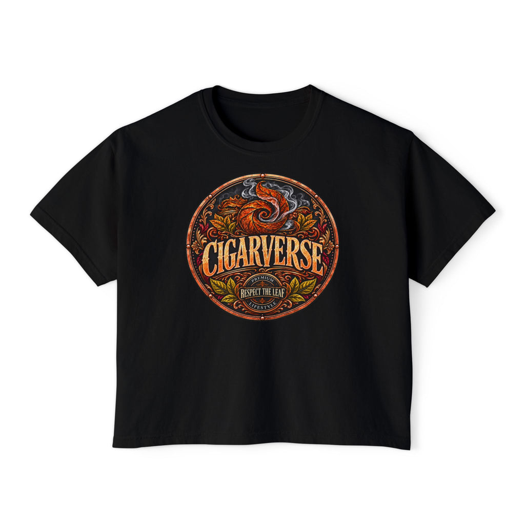 Cigarverse Vintage Graphic Boxy Tee