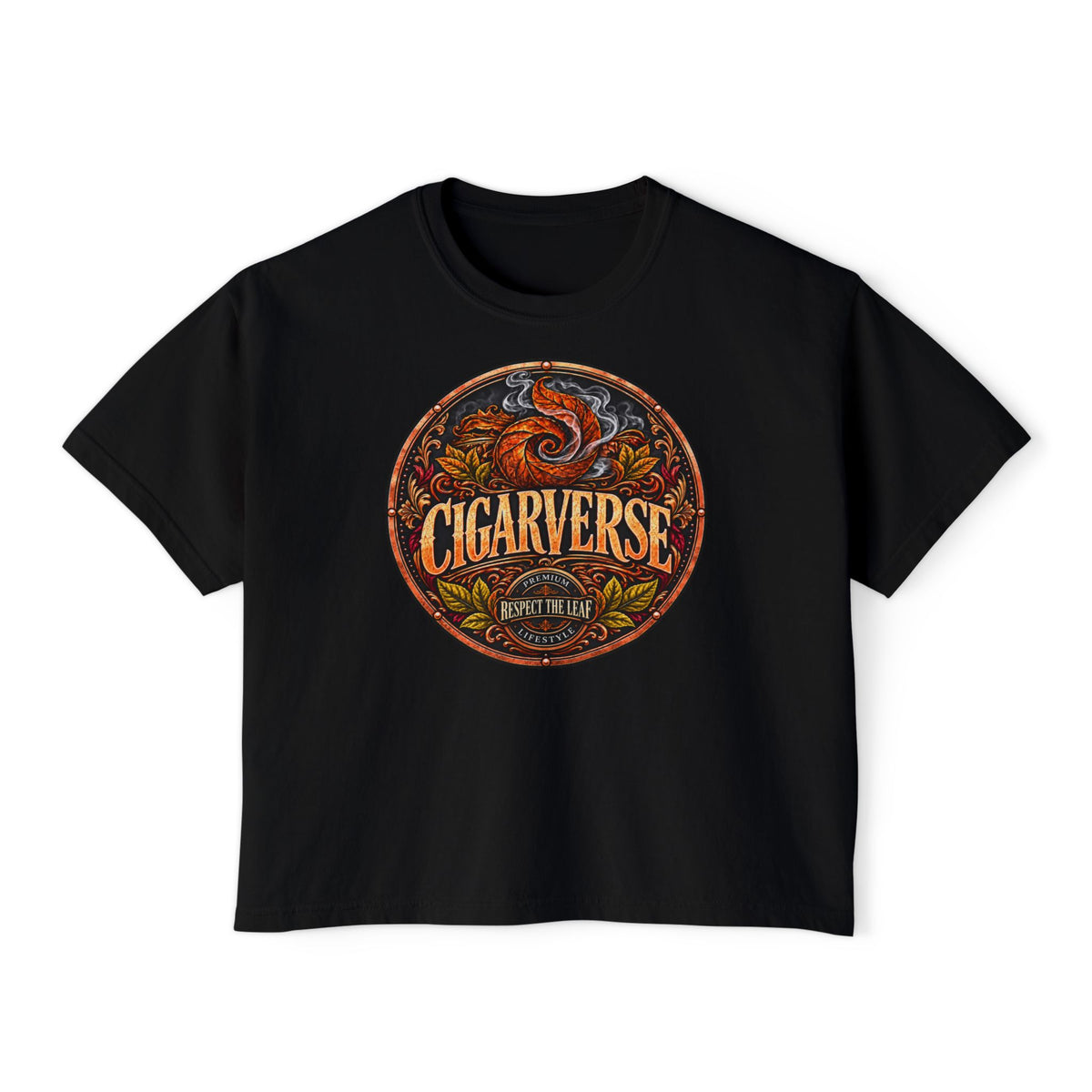 Cigarverse Vintage Graphic Boxy Tee