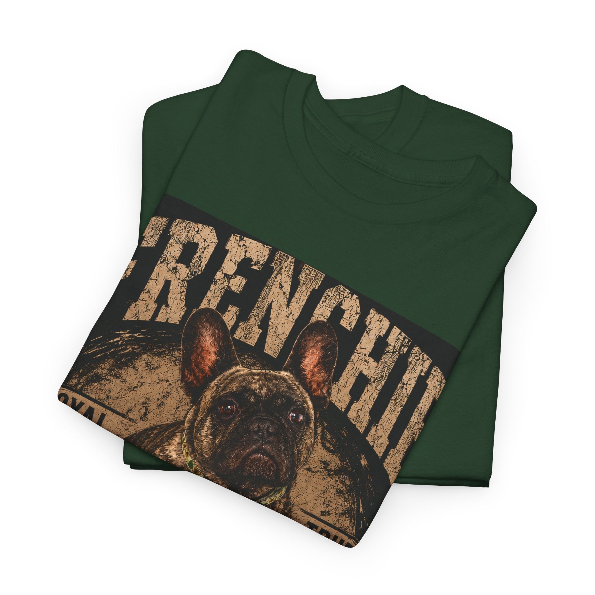 Frenchie Dog T-Shirt - “Little Dog Big Attitude” Retro Graphic Tee