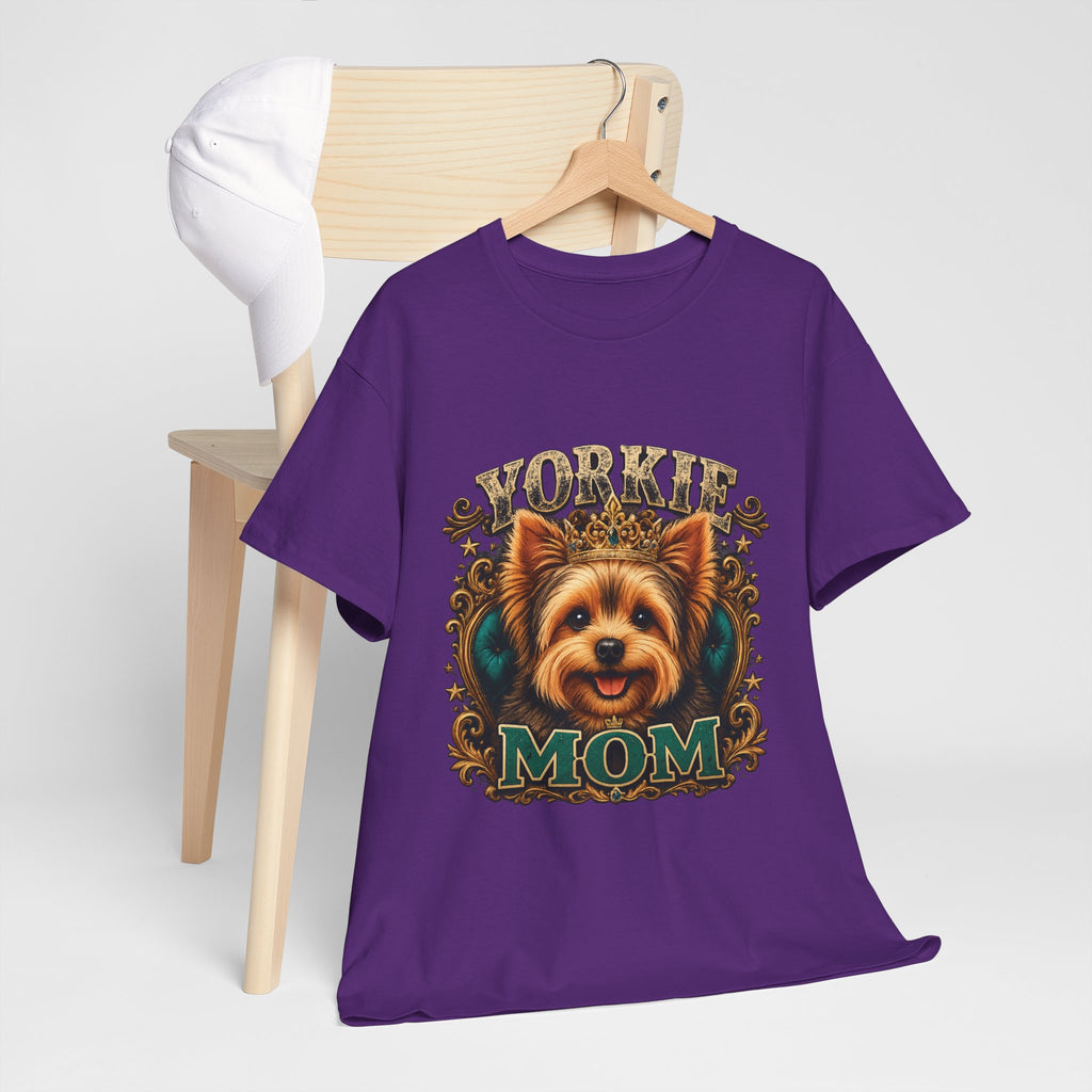Yorkie Mom T-Shirt — Cute Yorkshire Terrier Mom Tee, Dog Lover Gift