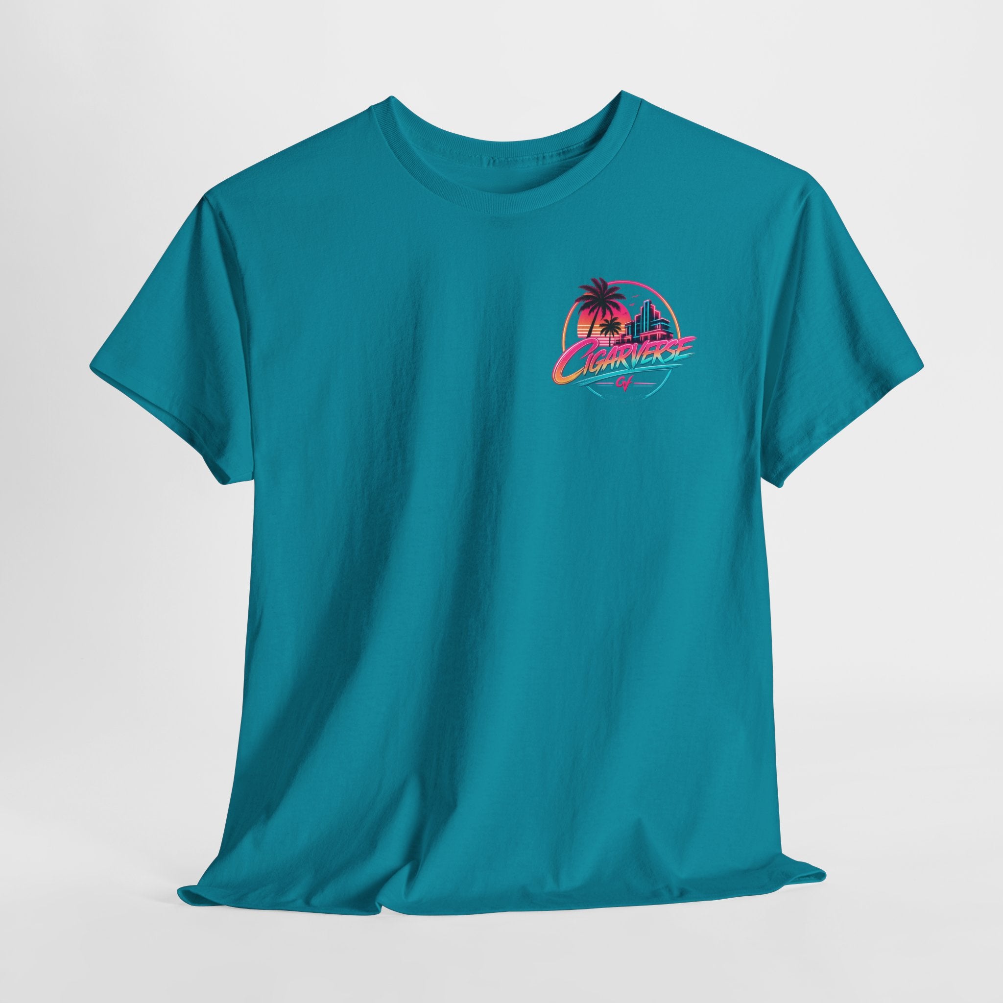 CIGARVERSE Unisex Retro Sunset T-Shirt