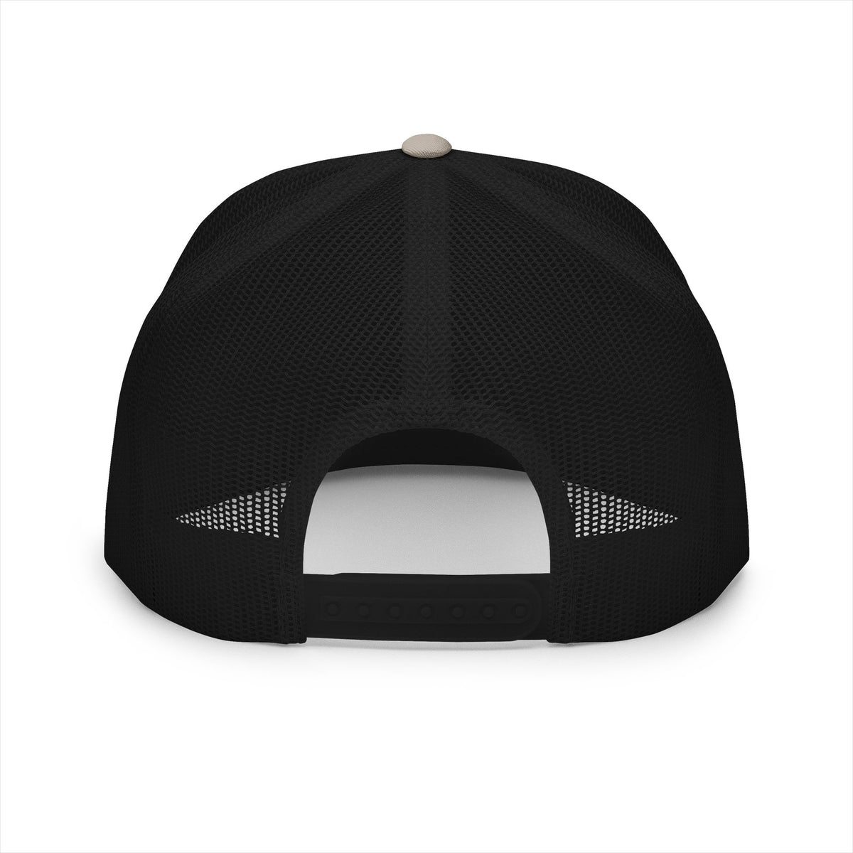 Retro Sunset Trucker Cap — 'Cesarverse' Neon Beach Patch