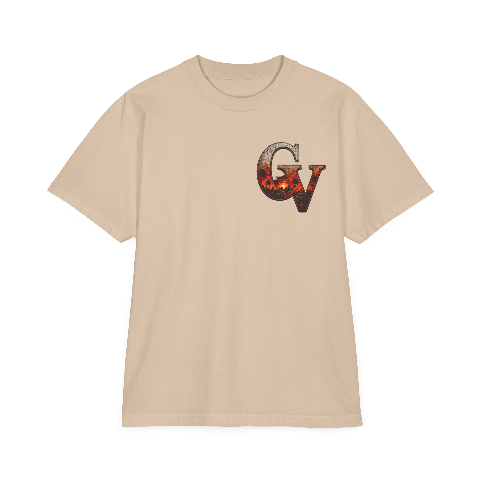 Oversized Premium Max Heavyweight Cigar Verse Graphic T-Shirt