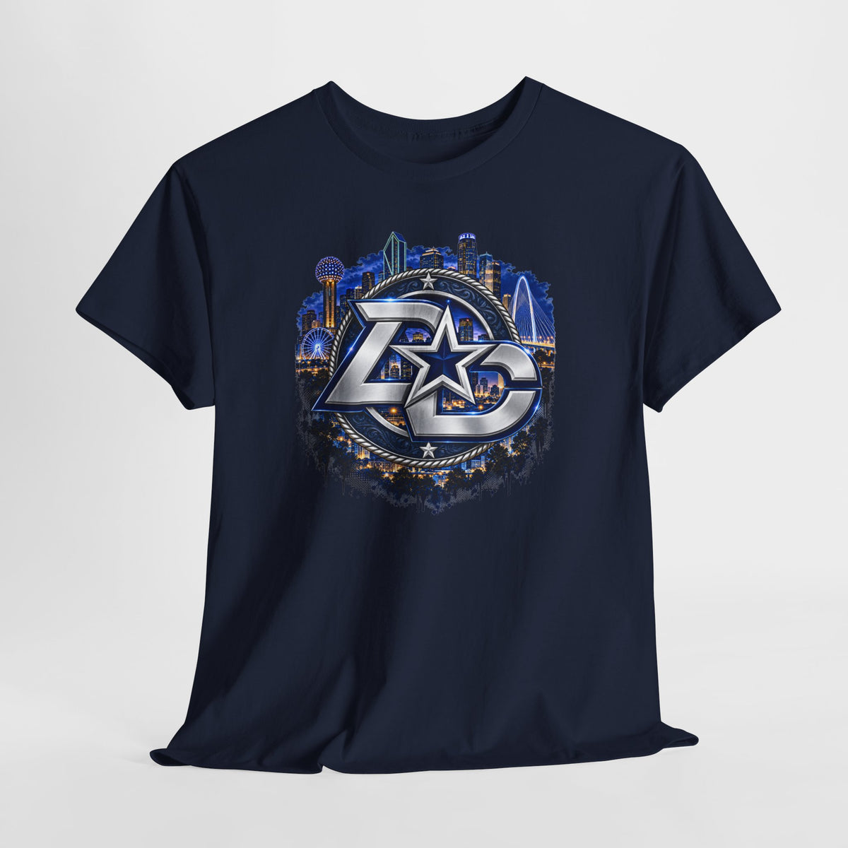 Dallas Skyline Logo T-Shirt – Dallas City Graphic Tee