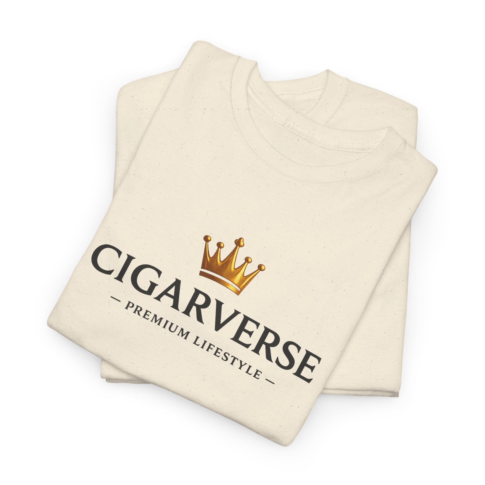 Cigarverse Crown Tee — Premium Lifestyle Logo T-Shirt