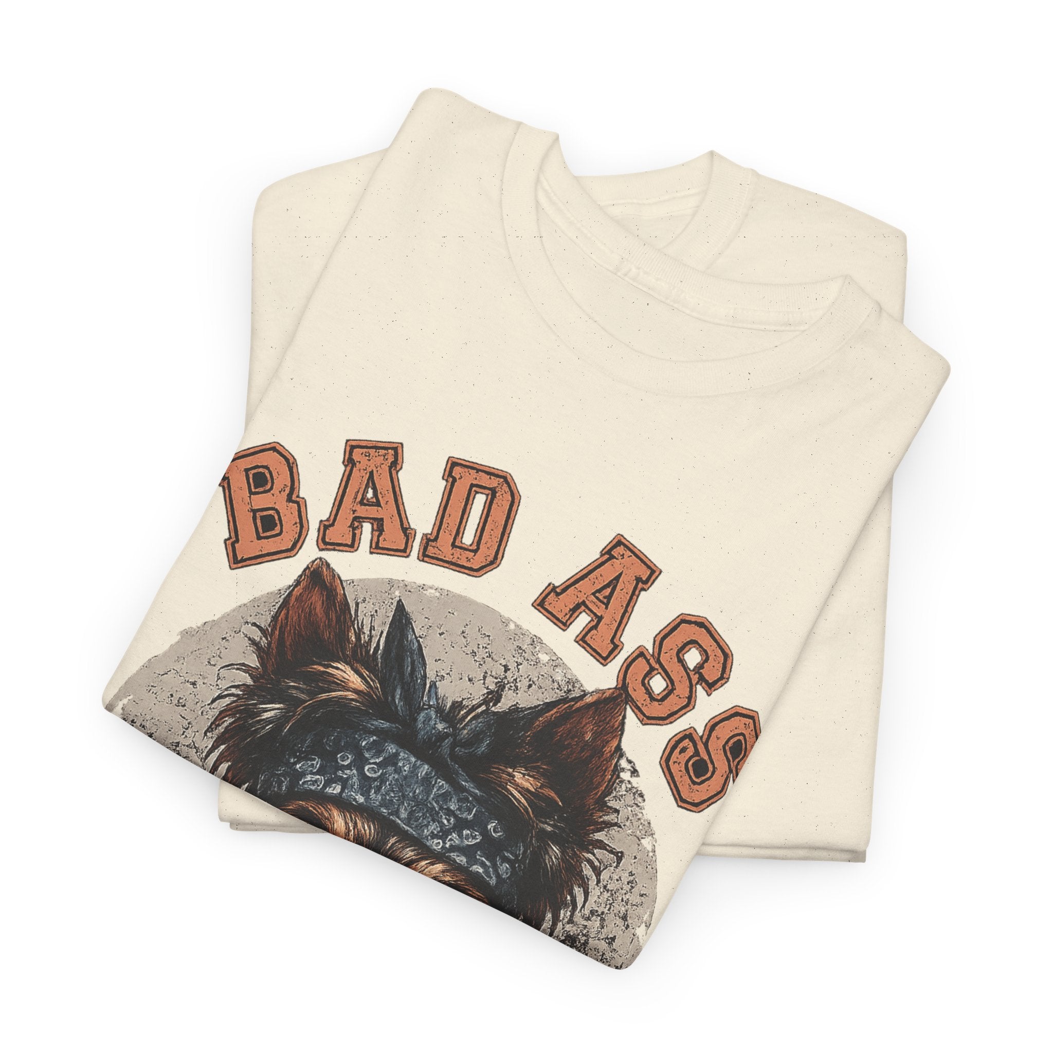 Bad Ass Yorkie Dad T-Shirt — Funny Yorkie Owner Tee