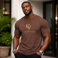 ULTRA PREMIUM HEAVYWEIGHT “Gold Logo” - Cigarverse T-Shirt