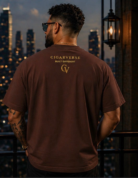 Ultra Premium Heavyweight CIGARVERSE “Ruthless” Graphic Tee