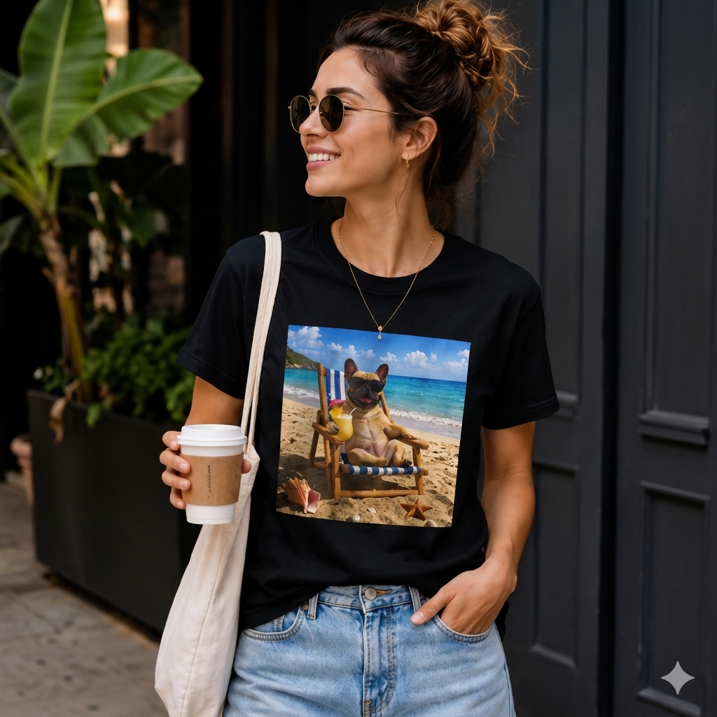 Frenchie T-Shirt — Cute French Bulldog Tee