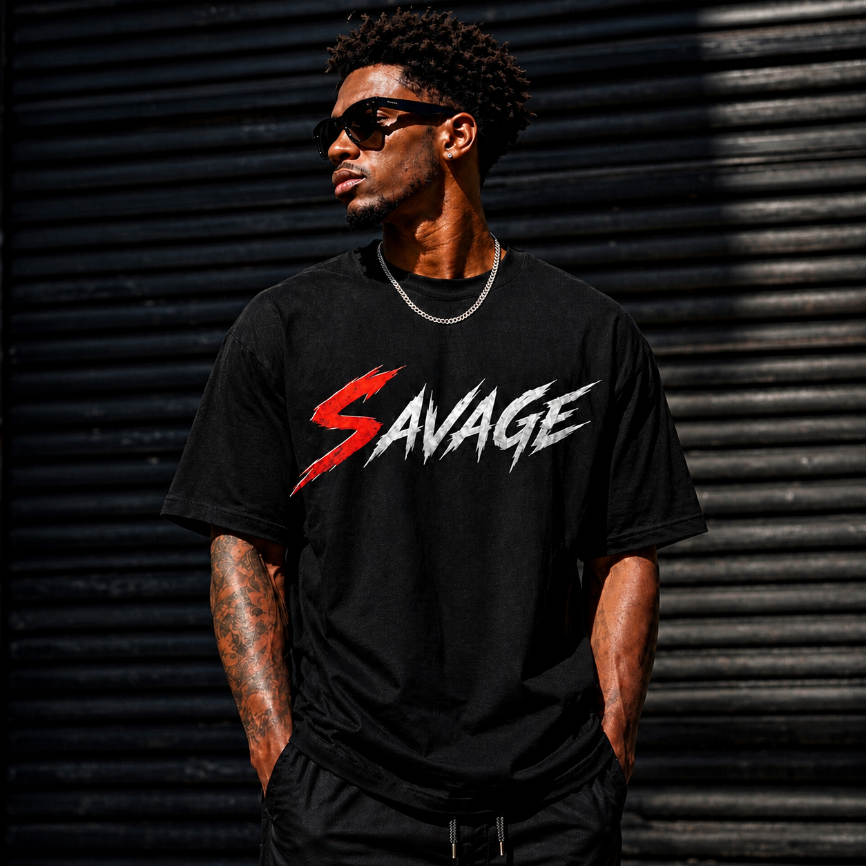 “ULTRA” PREMIUM HEAVYWEIGHT CIGARVERSE SAVAGE Heavyweight Tee — Premium Garment