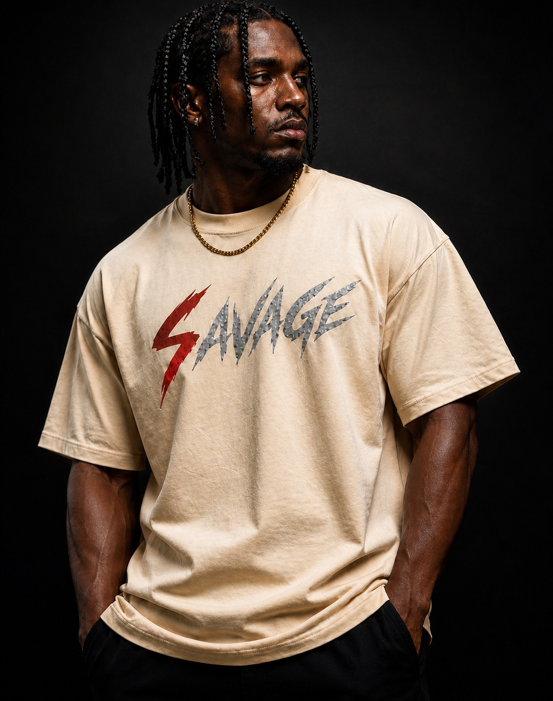 “ULTRA” PREMIUM HEAVYWEIGHT CIGARVERSE SAVAGE Heavyweight Tee — Premium Garment