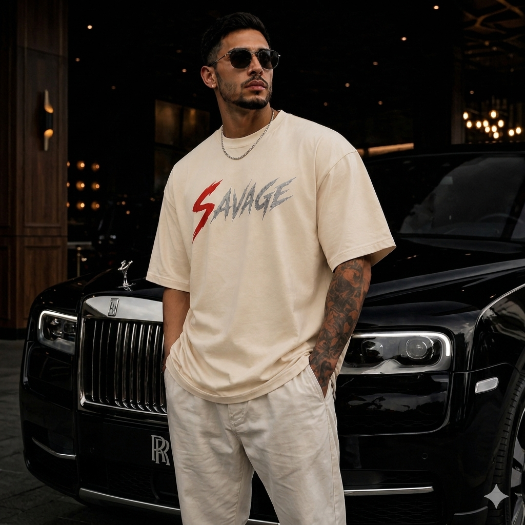 “ULTRA” PREMIUM HEAVYWEIGHT CIGARVERSE SAVAGE Heavyweight Tee — Premium Garment