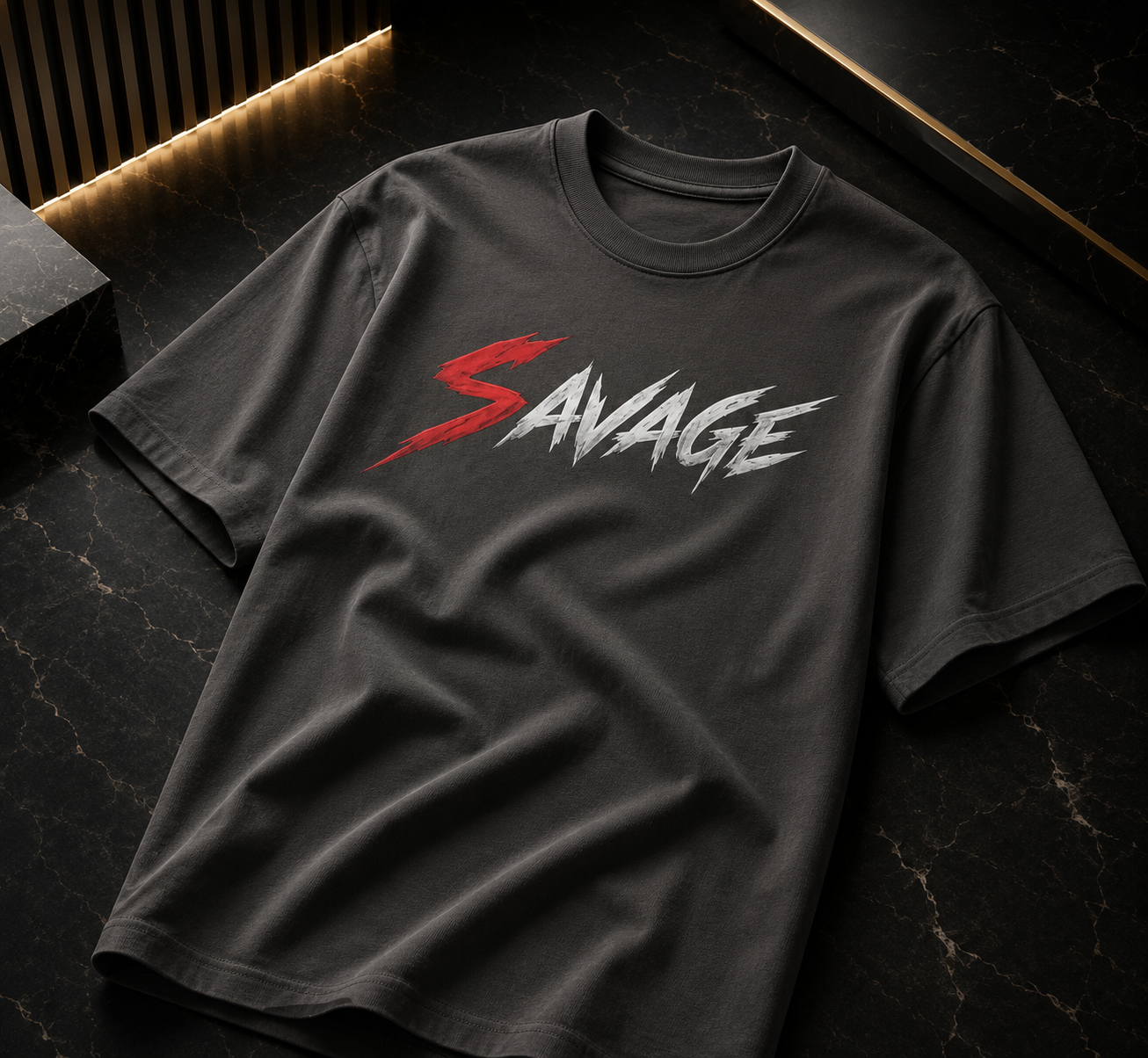 “ULTRA” PREMIUM HEAVYWEIGHT CIGARVERSE SAVAGE Heavyweight Tee — Premium Garment