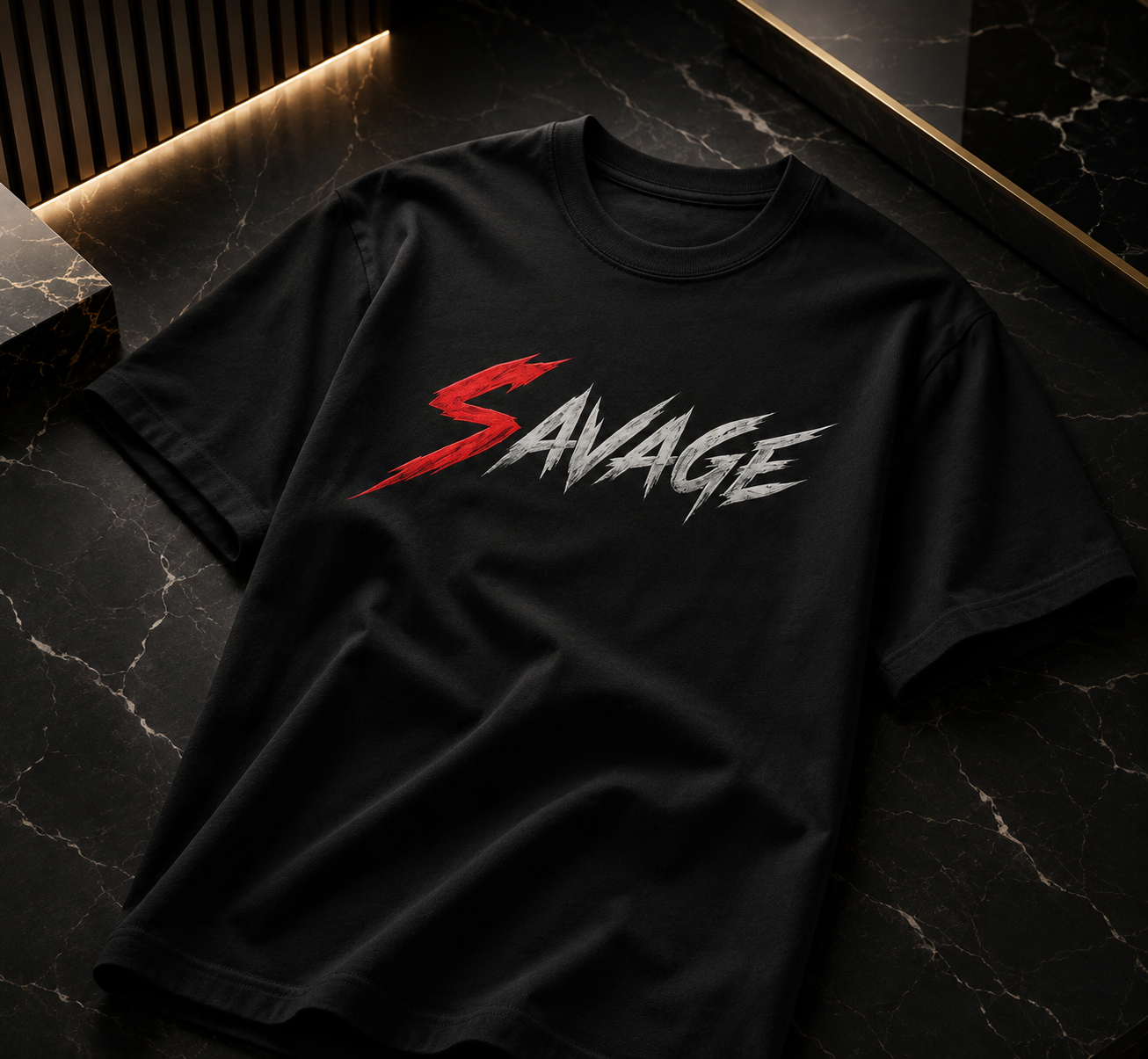 “ULTRA” PREMIUM HEAVYWEIGHT CIGARVERSE SAVAGE Heavyweight Tee — Premium Garment