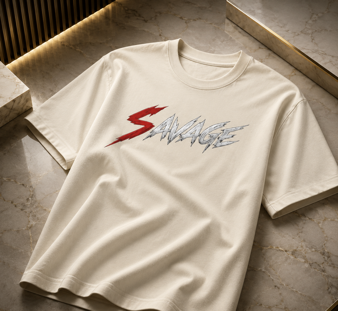 “ULTRA” PREMIUM HEAVYWEIGHT CIGARVERSE SAVAGE Heavyweight Tee — Premium Garment