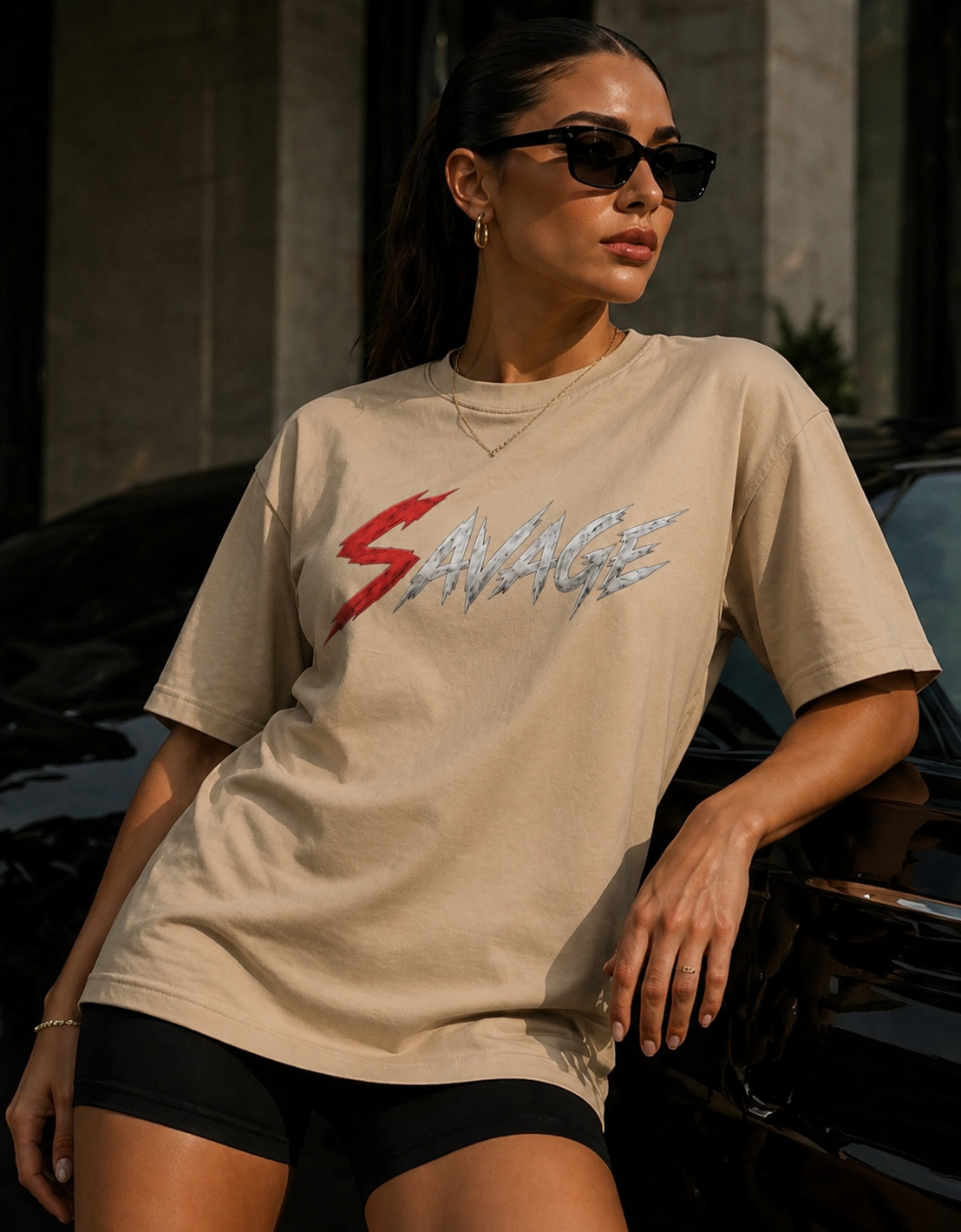 “ULTRA” PREMIUM HEAVYWEIGHT CIGARVERSE SAVAGE Heavyweight Tee — Premium Garment