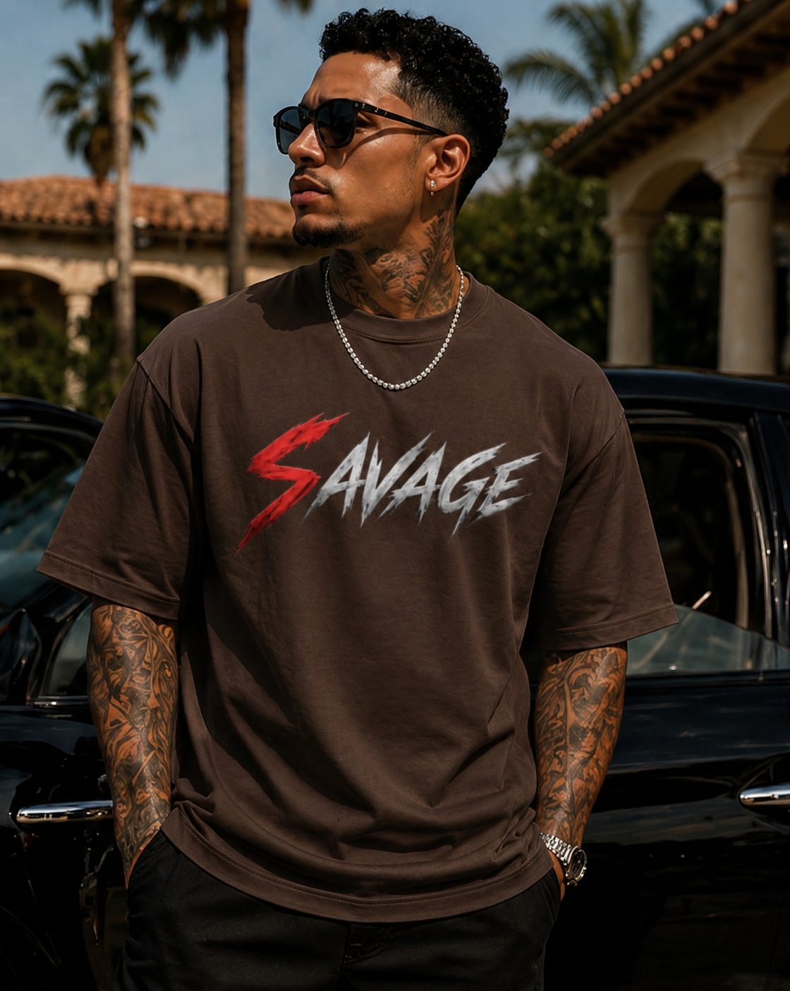 “ULTRA” PREMIUM HEAVYWEIGHT CIGARVERSE SAVAGE Heavyweight Tee — Premium Garment