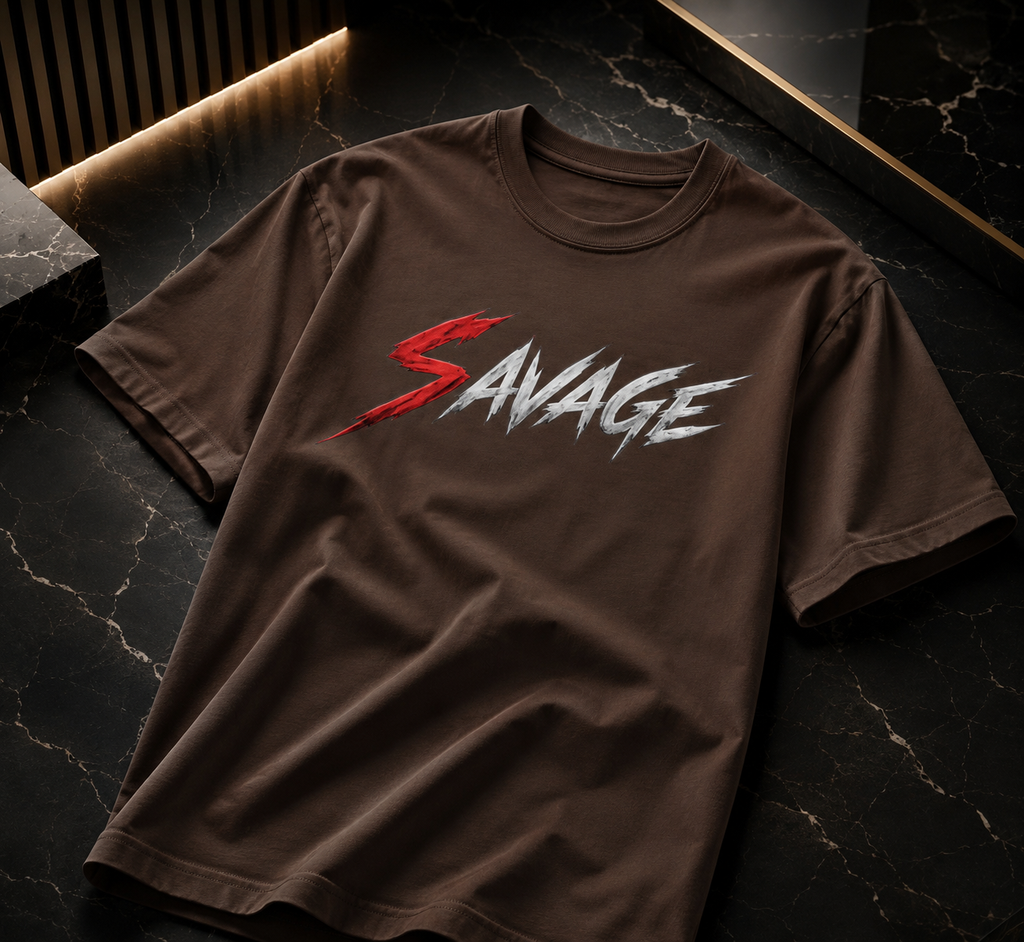 “ULTRA” PREMIUM HEAVYWEIGHT CIGARVERSE SAVAGE Heavyweight Tee — Premium Garment
