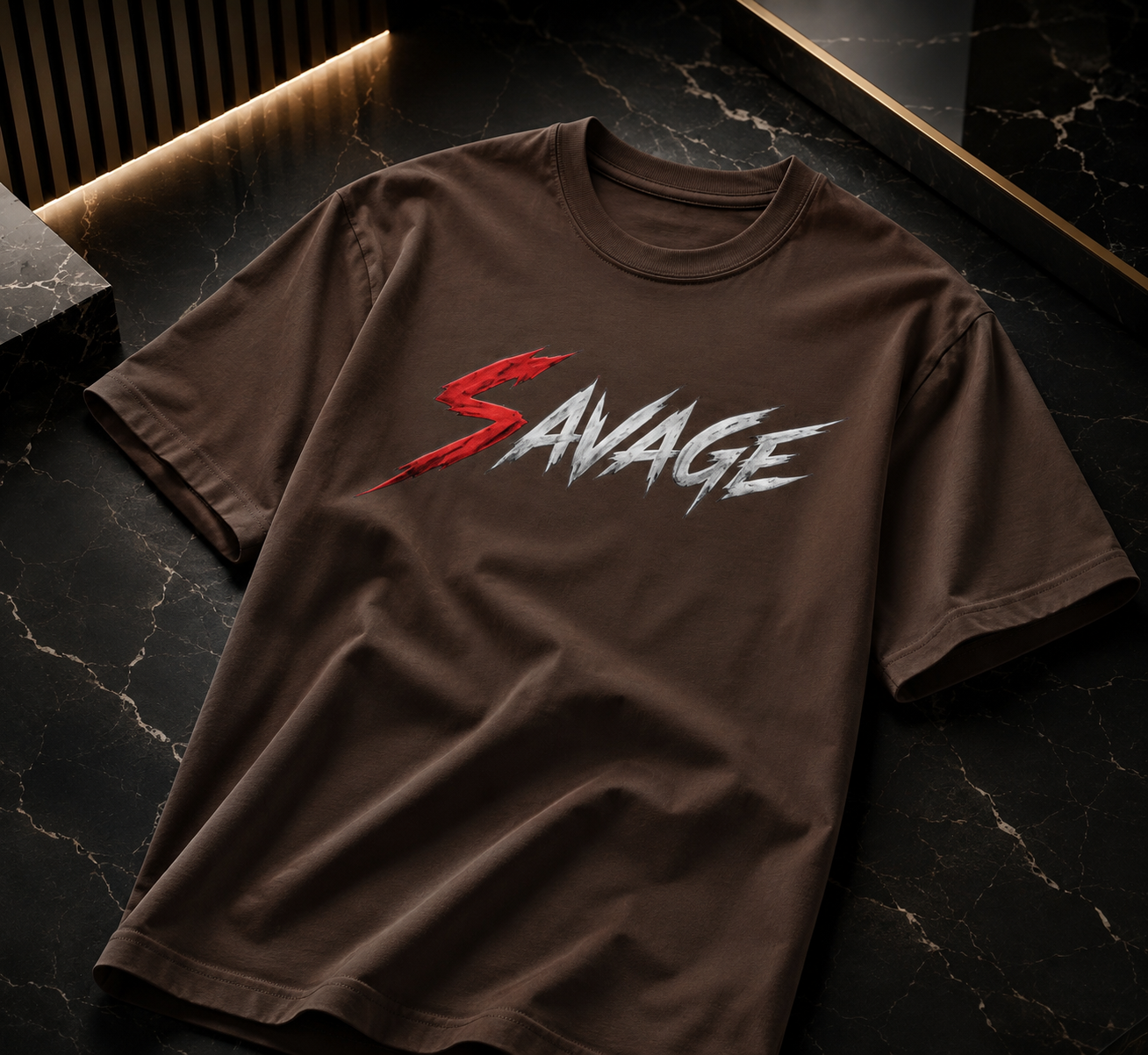 “ULTRA” PREMIUM HEAVYWEIGHT CIGARVERSE SAVAGE Heavyweight Tee — Premium Garment