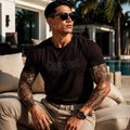 CigarVerse Logo T-Shirt - Vintage Cigar Club Tee