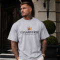 Cigarverse Premium Lifestyle Tee — Crown Logo Short Sleeve