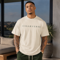 Forest Green Logo Premium Max Heavyweight Cigarverse T‑Shirt — Minimalist Logo Tee for Cigar Lovers