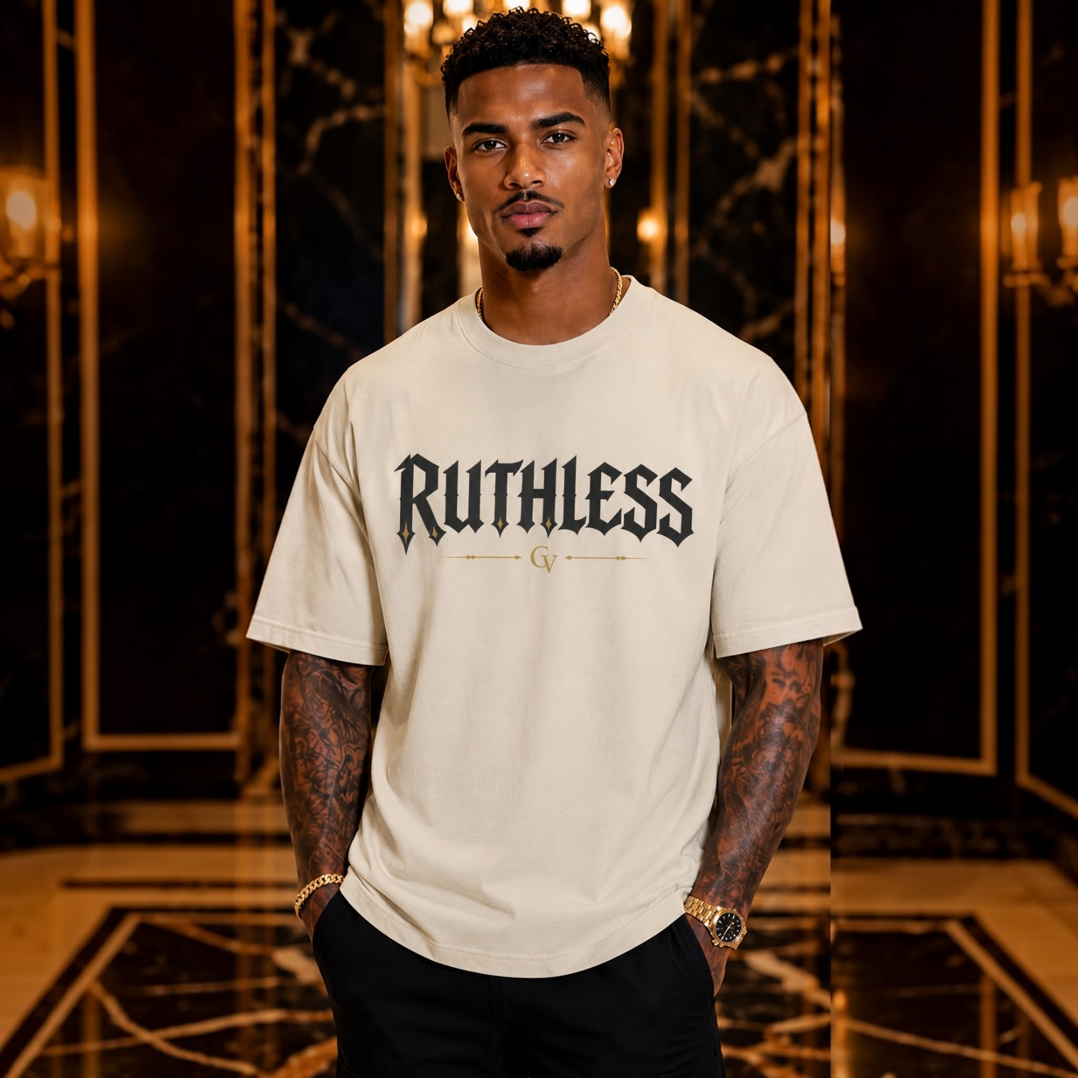 Ruthless Graphic T-Shirt Premium Max Heavyweight