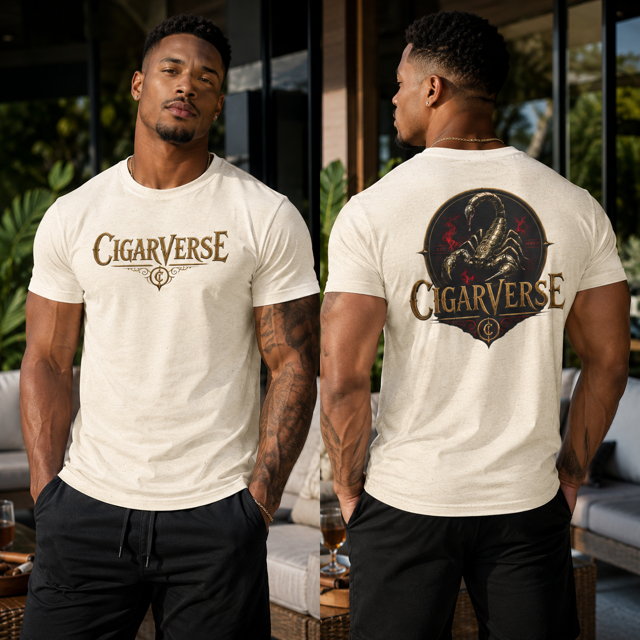 CIGARVERSE Scorpion Logo T-Shirt