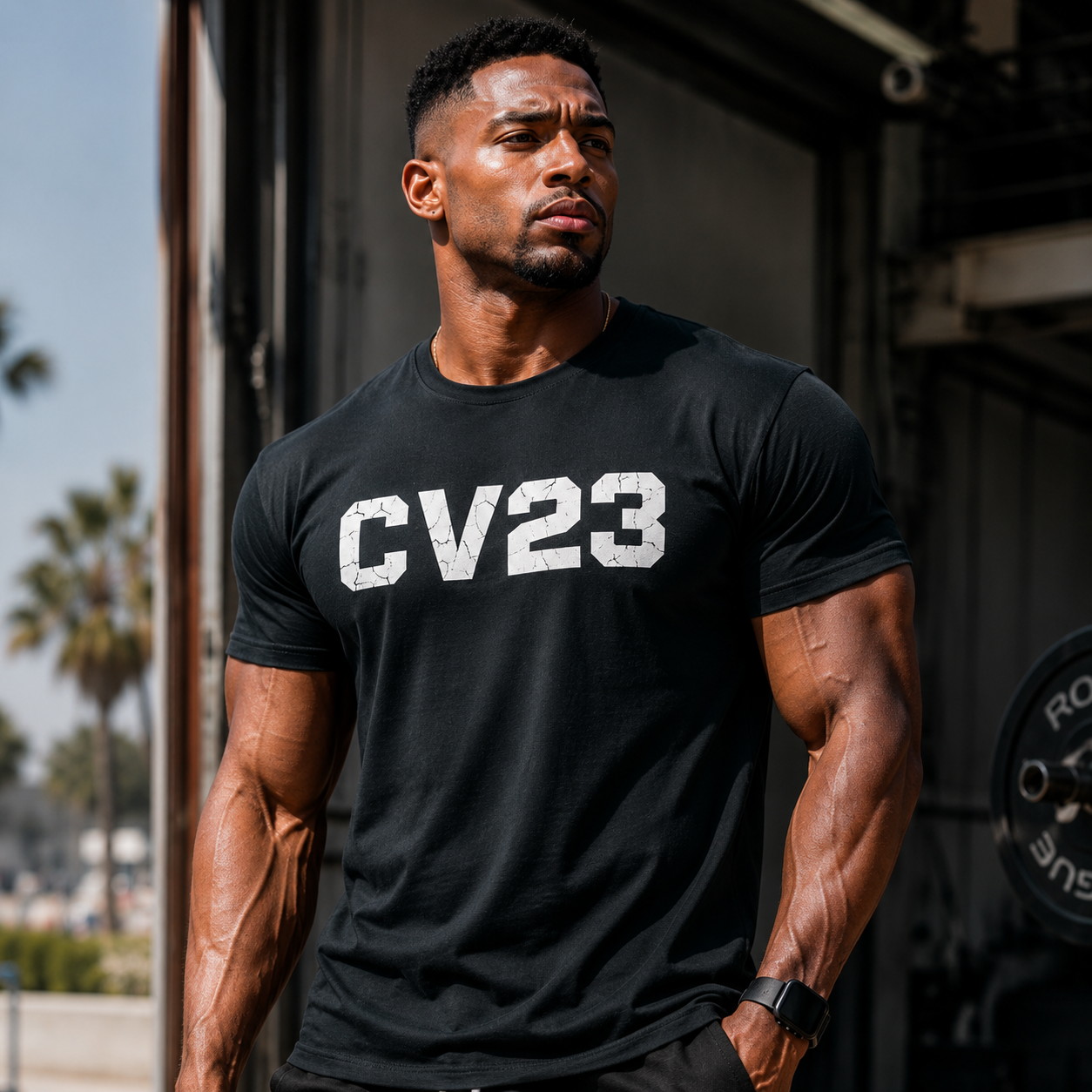 Light Grey Logo Unisex Heavy Cotton Tee
