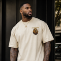 Lion Crest Premium Max Heavyweight T-Shirt – 'CIGARFIRE' Chest Logo Graphic Tee