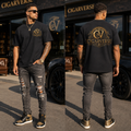 Oversized CIGARVERSE Premium Max Heavyweight Cigarverse Logo T‑Shirt