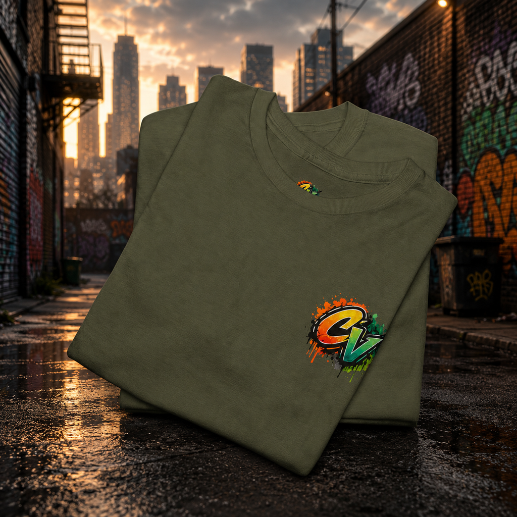 CigarVerse Graffiti Logo Tee