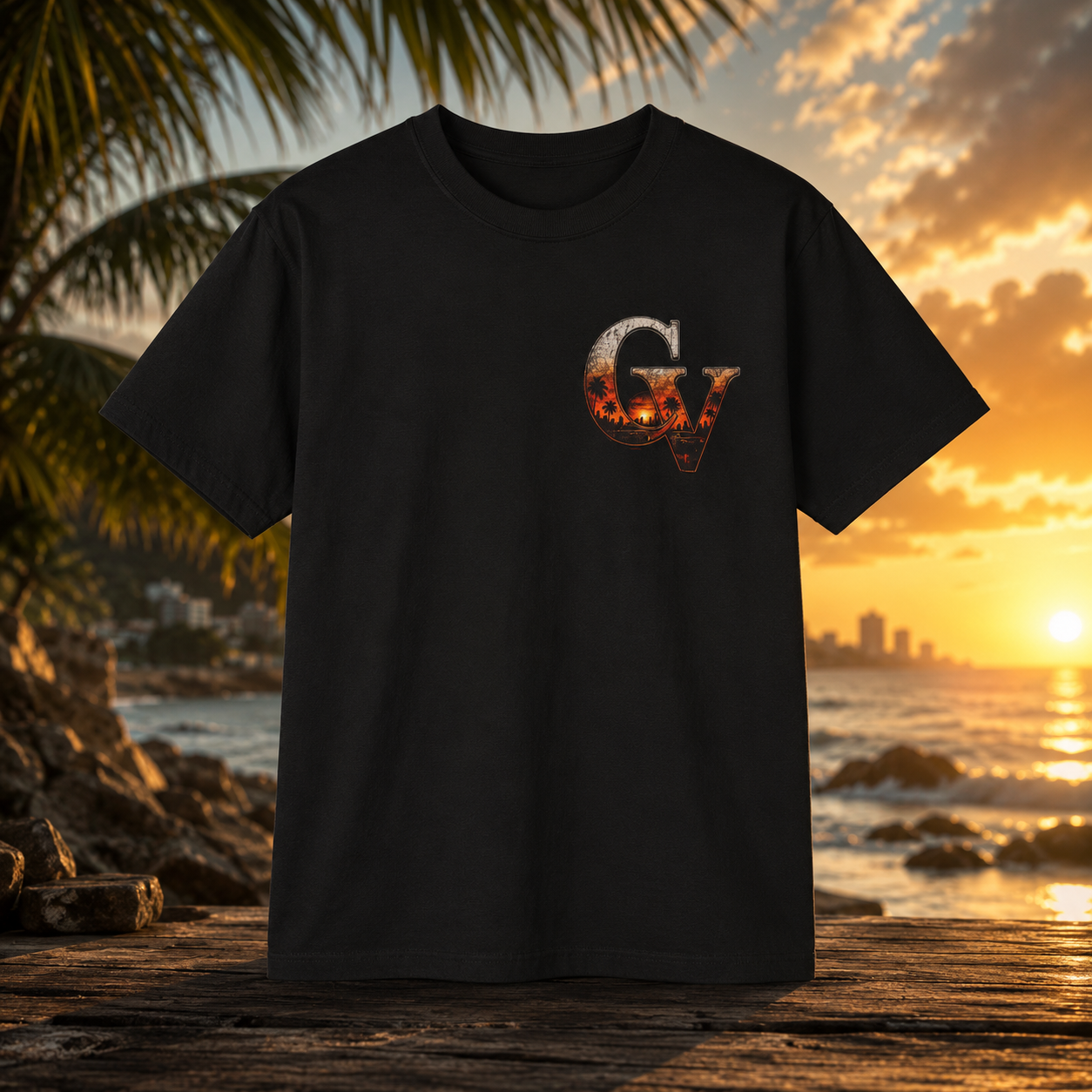 Oversized Premium Max Heavyweight Cigar Verse Graphic T-Shirt