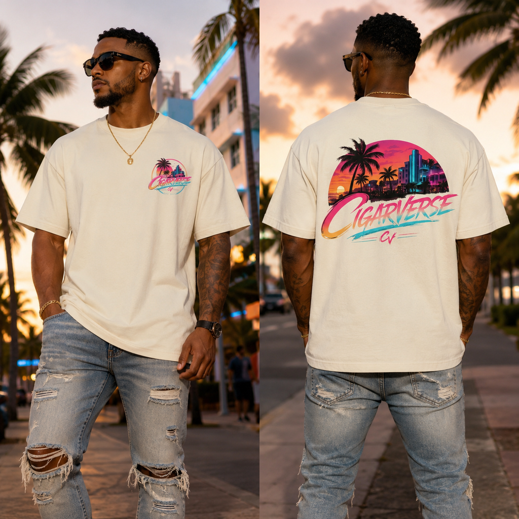Oversized Premium Max Heavyweight Unisex Garment-Dyed Drop-Shoulder T-Shirt