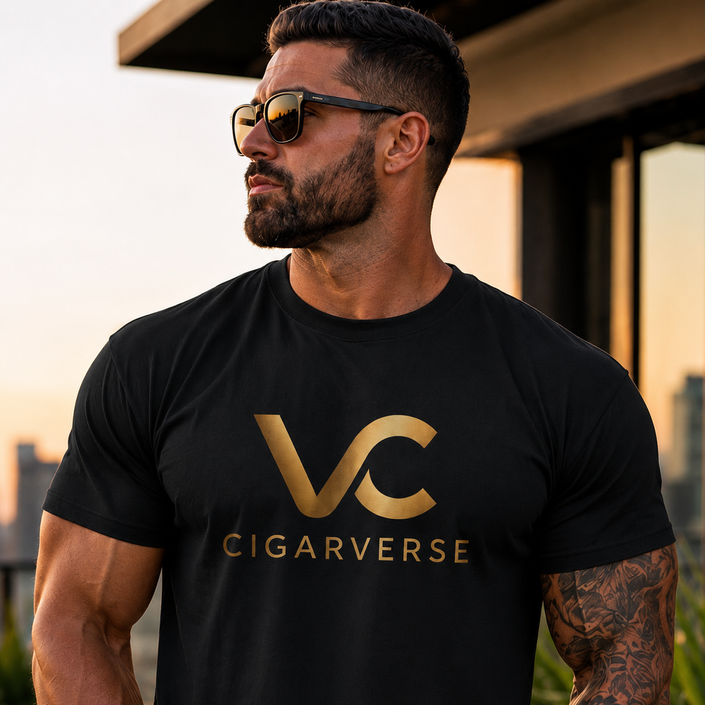 Unisex Champagne Gold CIGARVERSE T-Shirt